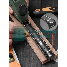 Измерительный и разметочный инструмент Deli Рулетка Home Series Green HT8316L 3м х 16мм, эксклюзивный дизайн, корпус - высококачественный софттач пластик