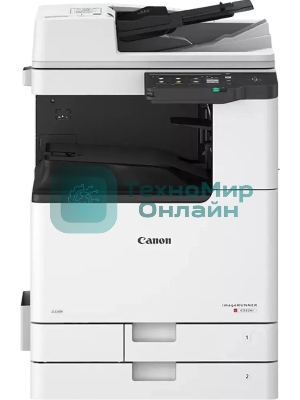 МФУ лазерное Canon imageRUNNER C3326i (5965C005), A3, цветное, печ. 26 стр/мин. (А4) 15 стр/мин. (А3), скан. до 70 стр/мин., 1200х1200 dpi (печать) 600х600 dpi (скан.), USB, RJ-45, Wi-Fi, Air Print, Mopria (без стартовых картриджей)