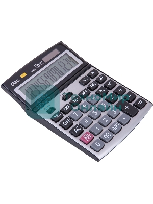 Калькулятор настольный Deli E39229 серебристый 14-разр.