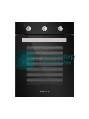Духовой шкаф электрический встраиваемый HOMSair OES456BK черный