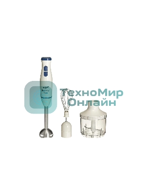 Блендер погружной ВАСИЛИСА ВА-310А белый с синим
