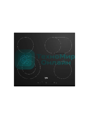 Варочная поверхность Beko BHC6440KBEB черный