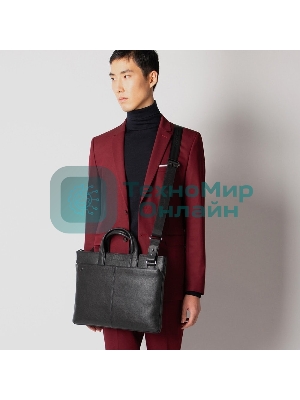 Сумка для ноутбука Piquadro Black Square CA4021B3/N черный натур.кожа