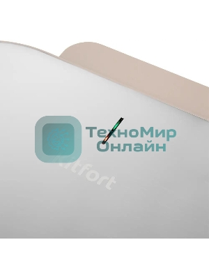 Вафельница Kitfort КТ-3637 1200Вт бежевый/серебристый