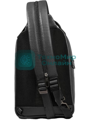 Рюкзак слинг мужской Piquadro Solm CA7028S141/N черный кожа