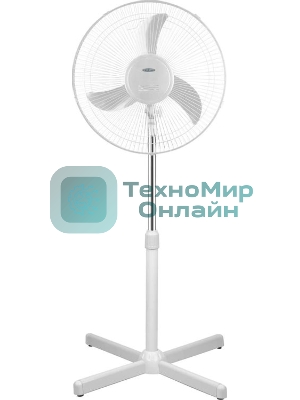 Вентилятор AC Electric AFF-505B чёрный, напольный, 40 Вт, 3 скорости, 40 см