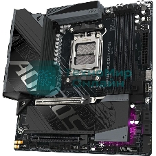 Материнская плата Gigabyte B850M AORUS ELITE WIFI6E, AM5, AMD B850, 4xDDR5, 4xSATA, 2xM.2, 1xPCIe 5.0 x16, 1xPCIe 3.0 x4, 1xDP (v1.4), 1x2.5Gb LAN, Wi-Fi 6E, Bluetooth 5.3, 2xUSB-C 10Gbps, 2xUSB-A 10Gbps, 5xUSB-A 5Gbps, 4xUSB-A 2.0, S/PDIF, 2x3.5 мм, 7.1, mATX