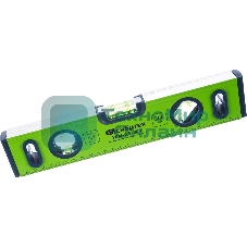 Уровень алюминиевый Сибртех УСМ-0,5-300, фрезерованный, 3 глазка, магнитный, 300 мм