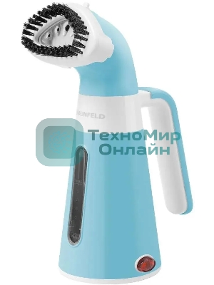 Отпариватель Maunfeld MF-1134BL голубой, 600 Вт, 17 г/мин, 100 мл