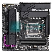 Материнская плата Gigabyte B650M AORUS ELITE, Socket AM5, AMD B650, 4xDDR5, 4xSATA, 2xM.2, 1xPCI-E 4.0 x16, 1xPCI-E 4.0 x4, 1xHDMI, 1xDP, 1x 2.5Gb LAN, 5xUSB-A 3.2 Gen 1, 2xUSB-A 3.2 Gen 2, 4xUSB-A 2.0, 1xUSB-C 3.2 Gen 2, 2x3.5 мм, 7.1, Micro-ATX