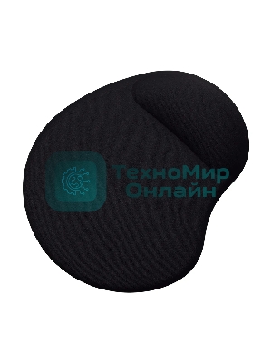 Коврик для мыши Buro гелевый, черный, 225х190х2