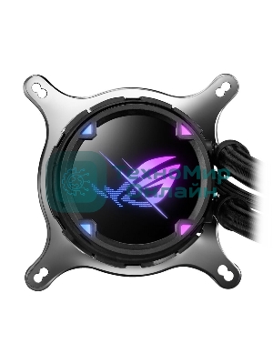 Система жидкостного охлаждения ASUS ROG STRIX LC II 360 ARGb 90RC00F1-M0UAY4 черный 120мм алюминий+медь 37,6db 4-pin