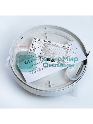 Светильник светодиодный Feron AL3016 ДБП-12w с датчиком 4000К 960Лм IP65 круглый белый