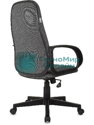 Кресло Бюрократ CH-808AXSN/Grey 10-128 темно-серый, ткань