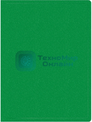 Папка с 20 прозрачными вкладками Silwerhof Eco A4, пластик, 0.5мм, зеленый