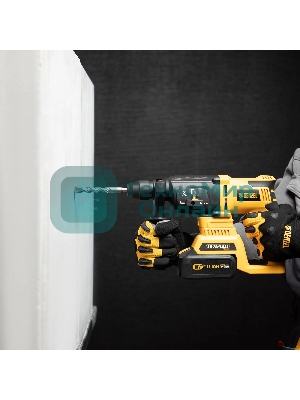 Бур по бетону Denzel двойная спираль, Cobalt W-tip, 12x160 мм, SDS PLUS