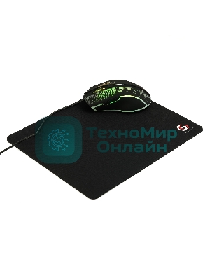 Коврик для мыши Gembird MP-GAME14, черный, размеры 250x200x3мм