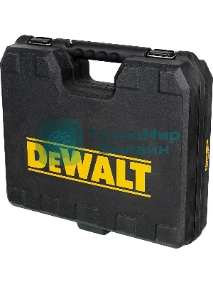 Дрель-шуруповерт DeWalt DCD771D2-QW, 18 В, 2 Ач, 42 Нм, щеточный
