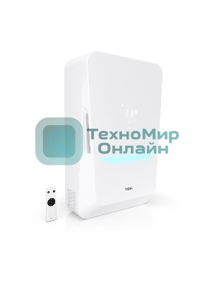 Бризер Tion BioX Base белый, 40 м², фильтры G4+E11, подогрев воздуха, пульт ДУ