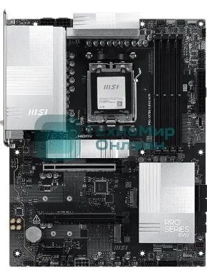 Материнская плата MSI AMD X870 SAM5 ATX PRO X870E-S EVO WIFI