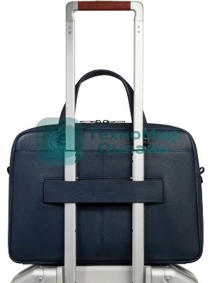 Деловая сумка мужская Piquadro Ael CA6920S142/BLU с отделением для ноутбука 14