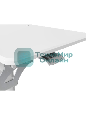 Стол для ноутбука Cactus VM-FDS108 столешница МДФ белый 71x39.2x110см (CS-FDS108WWT)