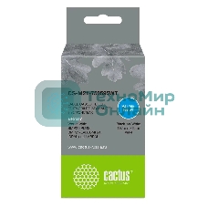 Картридж ленточный Cactus CS-M21-750595WT черный шрифт, белый фон (19.1 мм, 6.4 м) для Brady BMP21-PLUS, BMP21-LAB