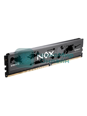Оперативная память Apacer Nox, DDR5, 16Gb (1x16 GB), 6000 MHz, CL40, DIMM, радиатор, черный