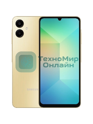 Смартфон Samsung Galaxy A06 SM-A065F, 4/128Gb, золотистый
