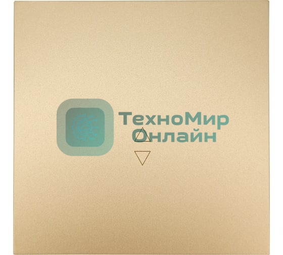 Выключатель проходной 1-кл. СП ZIMA IP20 10А безвинт. зажим зол. LEZARD 704-3688-105QC