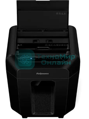 Шредер Fellowes AutoMax 90М черный с автоподачей (секр.P-4) фрагменты 90лист. 17лтр. скрепки скобы пл.карты