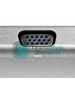 Адаптер VCOM TypeC -->3*USB3.0+2*USB2.0+VGA+RJ45+SD+TF+AUD+HDMI+DP+2*USB3.1 Data+PD