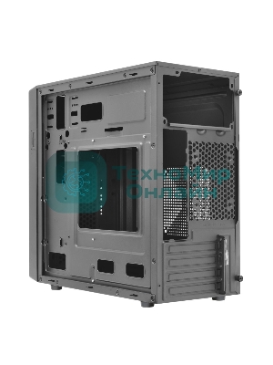 Компьютерный корпус Ginzzu D180 2хUSB 2.0,AU w/o PSU
