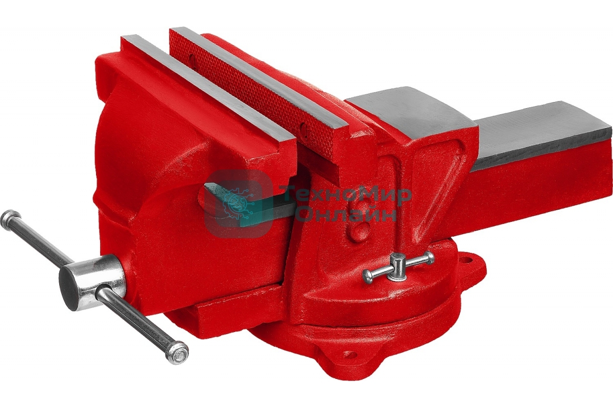 Тиски MIRAX, 200 мм, слесарные