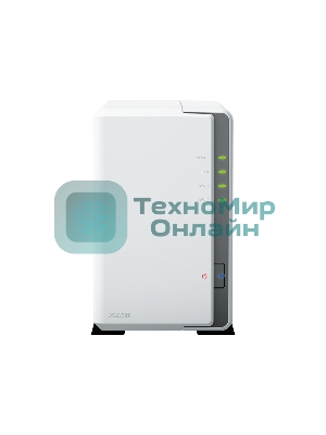 СХД настольное исполнение SYNOLOGY 2BAY NO HDD DS223J