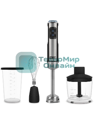 Блендер погружной Rondell 1300-RE-01, 1200 Вт, серебристый