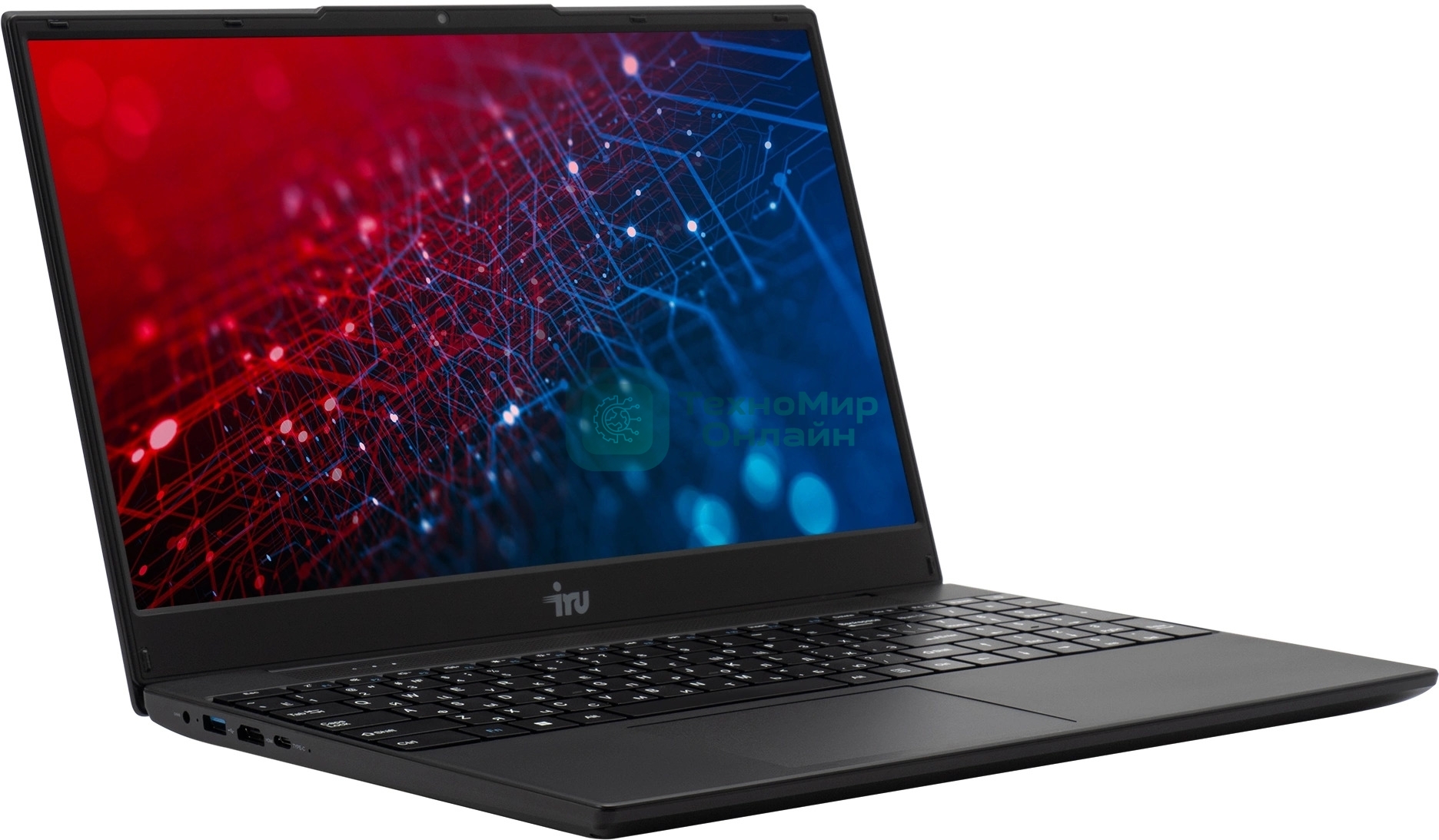 Ноутбук IRU Tactio 15ALG Core i3 1215U 8Gb SSD 256Gb Intel UHD Graphics 15.6