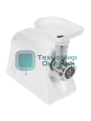 Мясорубка электрическая Ротор Классик-Р ЭМШ 35/300-4 белый, 1500 Вт, 0.6 кг/мин, реверс, насадки - 4