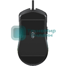 Мышь проводная Oklick 750G черный, 7200 dpi, USB, кнопки - 5