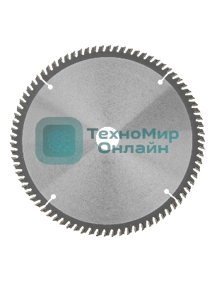 Пильный диск по ламинату Denzel ф250 х 30 мм, 80 зубьев