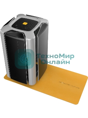 Компьютерный корпус без блока питания Geometric Future Model 2 The Ark, Midi-Tower, TG, no fans, 3xUSB-A 3.0, 1xUSB 3.2 Type-C, mATX, mITX Gray