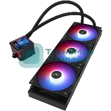 Система жидкостного охлаждения Thermalright Frozen Warframe ULTRA 360 ARGb Soc-AM5/AM4/1151/1200/2066/2011/1700 черный 4-pin 29.6dB Al LCD Ret (F-WFRAME-ULT-360-BL-ARGb)