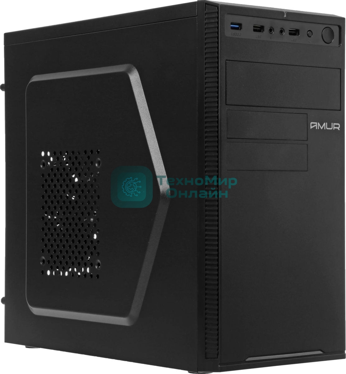 Моноблок Amur Нарвал B7I21 MT i5 12400 (2.5) 16Gb SSD 512Gb UHDG 730 FreeDOS 2x2.5GbitEth 500W мышь клавиатура черный (RUS) (2149657)