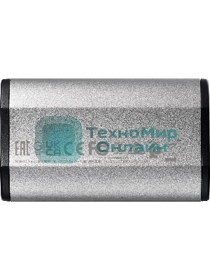Внешний SSD ADATA SD810, 2TB, USB 3.2 Gen 2x2 Type-C, R/W 2000/2000, серебристый