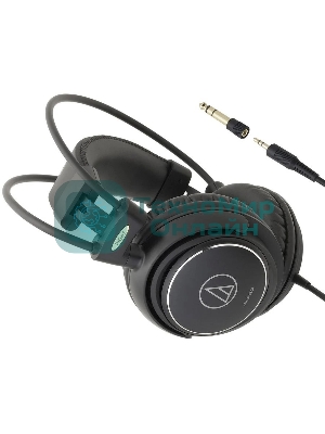 Наушники Audio-Technica ATH-AVC500 чёрный, проводная