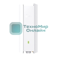 Двухдиапазонная точка доступа TP-Link EAP623-Outdoor HD, для улицы и помещений с поддержкой Wi-Fi 6 AX1800, 1 гиг. порт RJ45, 802.3af/at, Passive PoE (48 В, 0,5 А), IP67