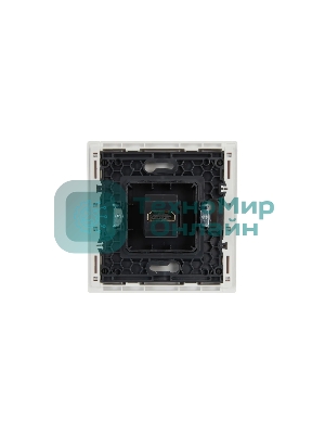 Розетка HDMI IEK FORTE&PIANO FP240 белый