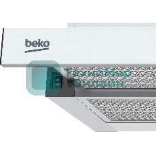 Вытяжка телескопическая Beko BHNT613R4CW белый, 60 см, 320 куб. м/ч, 61 дБ