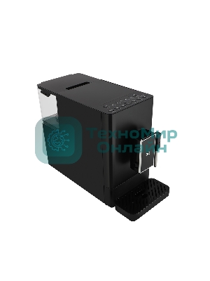 Кофемашина BQ ACM1136M черный, мощность 1350 Вт, давление 20 бар, электронное управление, тип нагревателя: бойлер, тип используемого кофе: зерновой, жерновая, металлическая, коническая кофемолка, количество степеней помола: 15, емкость контейнера для зерен: 180 г, регулировка крепости перед приготовлением, регулировка порции воды, предварительное смачивание, объем резервуара для воды: 1.5 л, съемный резервуар для воды, индикатор уровня воды, капучинатор ручной, количество одновременно приготовляемых чашек: 2, режимы автоматических напитков: эспрессо, двойной эспрессо, американо, двойная порция, функция автоотключения, съемная варочная группа, съемный лоток для сбора капель, съемный контейнер для отходов, регулируемый по высоте носик: 85-115 мм, можно мыть в посудомоечной машине: поддон для капель, индикатор включения, идикация очистки от накип, длина шнура: 1 м