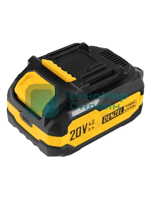 Батарея аккумуляторная Denzel BH-20-4.0, Li-Ion, 20 В, 4,0 А·ч